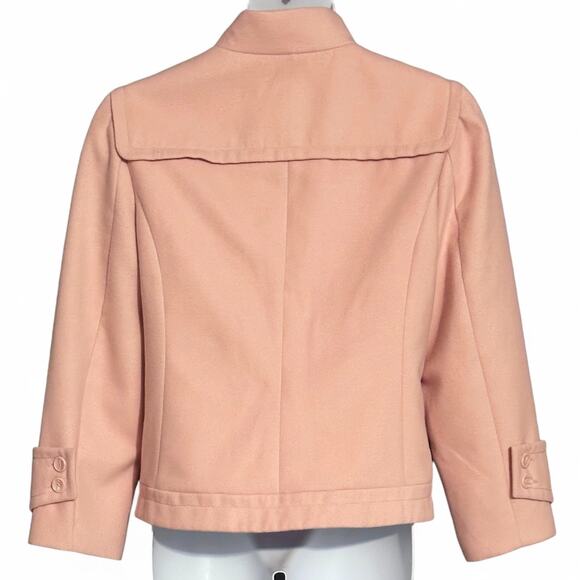 Chico’s Casey Plush Pink Jacket Size 3 / XL Soft Zip Front Cozy Chic Layering - Picture 8 of 8